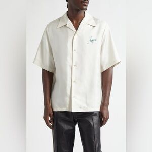 AMIRI Hotel Silk Bowling Shirt